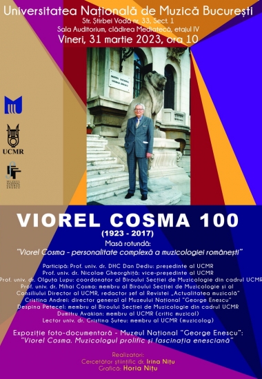 In memoriam Viorel Cosma (1923-2017)